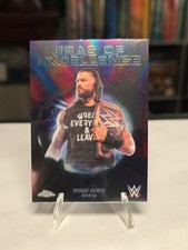 2026 WWE Topps Chrome ERA-18 Roman Reigns Eras of Excellence *See Desc*