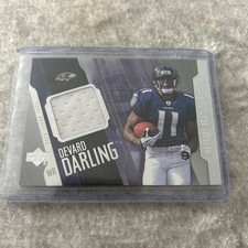 2004 Upper Deck Rookie Futures Jerseys Football Card #RFDD Devard Darling. rookie card picture