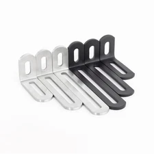 Stainless Steel 90-Degree Corner Brackets – Heavy Duty L-Shape