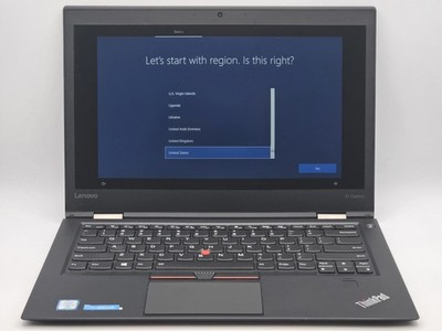 Lenovo ThinkPad X1 Carbon 4th Gen 14'' FHD I7-6600U 256GB SSD 8GB W10P Webcam