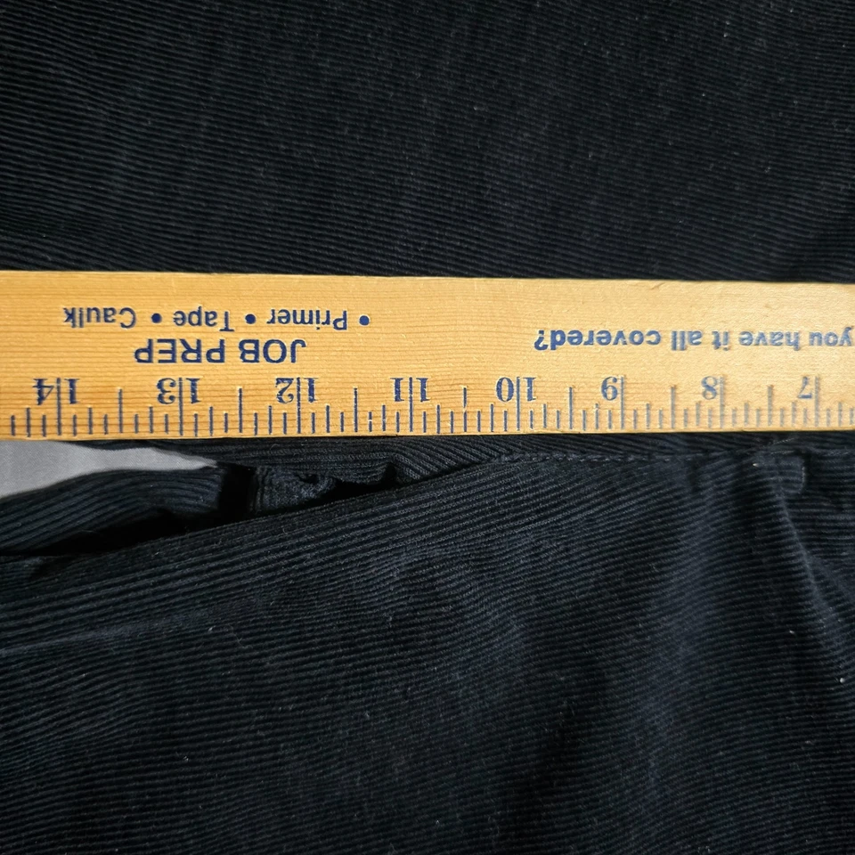 Pantalones de pana ColdWater Creek para mujer azul marino - talla recta 14T 36x34" Foto 3 de 4