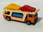 Matchbox Lesney Superfast #11 Car Transporter, Orange, 1/64, VGC