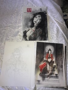 Luis Royo Estrella De Calor [Heat Stars] Painting Original Art Norma Editorial 2001