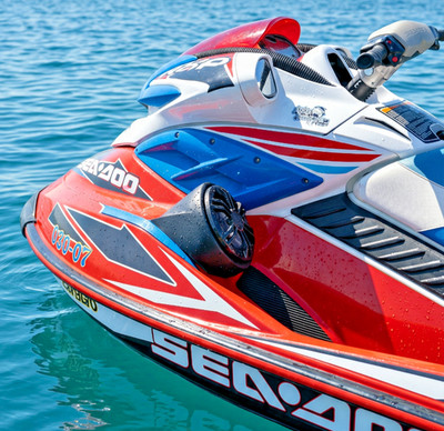 6.5'' Wasserdichtes Lautsprechergehäuse Audio Sea Doo RXT RXP 2004-2011 Jet ski