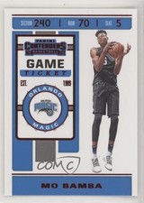2019-20 Panini Contenders Game Ticket Red Mo Bamba #82 yf0