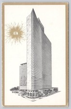 Americana Hotel New York Vintage Postcard Mid-Century Modern Architecture