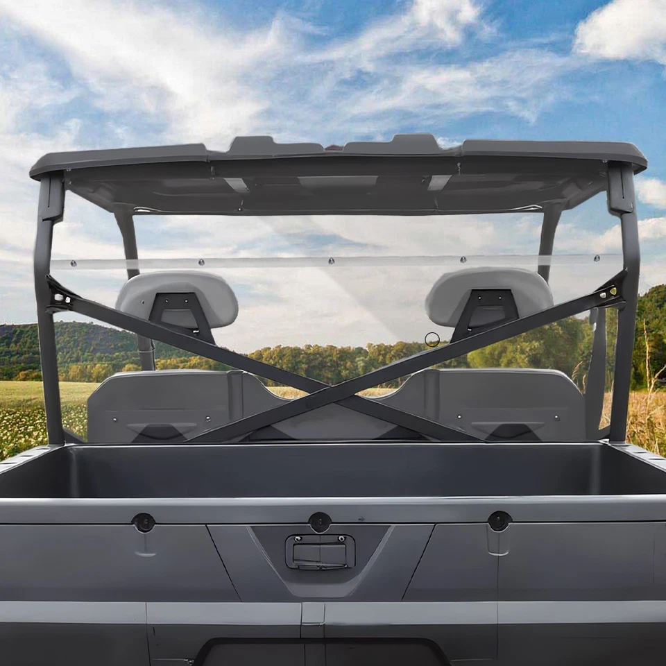 For Polaris Ranger 800 /Ranger XP 800 2010-2014 Clear Back Window with 2 Vented - Image 2 of 4