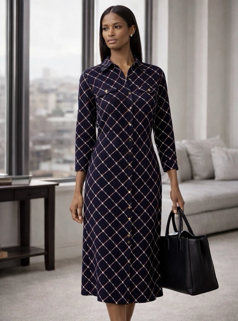 Lauren Ralph Lauren Midi Dresses for Women for sale | eBay