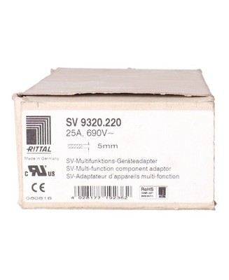Rittal SV 9320.220 Multifunktions Geräteadapter Multifunction component adaptor
