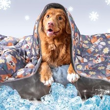 Leekalos Pet Cooling Mat - Dog Cat Summer Blanket