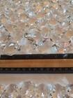 Vintage Crystal Chandelier Prism Buttons Chains 5 lb lot All sizes 600 Pcs — photo 5