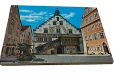 Perforated Postcard Book Souvenir Foldout 16 total Lindau in Lake Constance vtg.