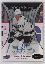 2019 Trilogy Rookie Premieres Level 1 Silver Foil /399 Carl Grundstrom Auto 17yz