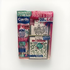 Simply Cards and Papercraft Magazine Issue 265 3D Embossing Folder Dies As Is