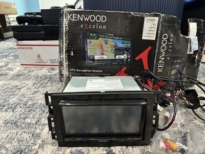 Kenwood DNX892 6.95  CD/DVD Player With Navigation - In Box + Cables