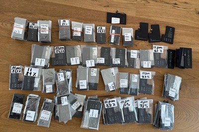 120x Original Apple iPhone 11 12 Mini Pro Max Akku Batterie Battery Konvolut