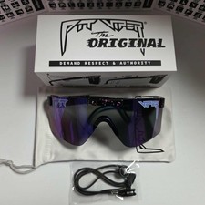 Pit Viper The Midnight Original 2.0/HDPV Polarized Purple Lens WIDE NIB
