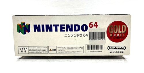 Consola Nintendo 64 Dorada NTSC-J con Mando y Caja Original - Excelente - Imagen 13 de 13