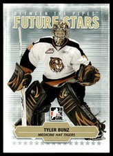 2009-10 In the Game Between the Pipes Tyler Bunz Medicine Hat Tigers #45
