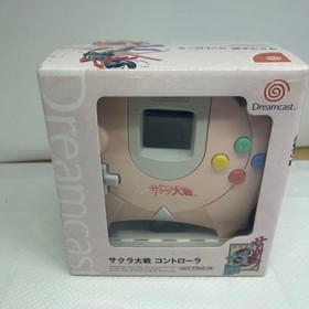 Sega Dreamcast Sakura Wars Pink Controller HKT-7700 w/ Box Tested Working Japan