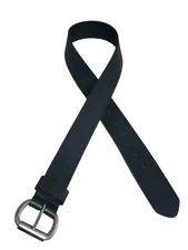 Redhead Buffalo Leather Belt Men's Size 32 Black 1.5" Wide Roller Buckle