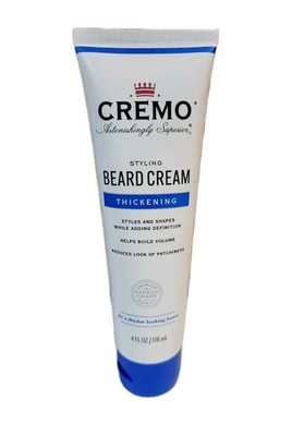 Cremo Styling Beard Cream Thickening Builds Volume 4 fl oz Sealed