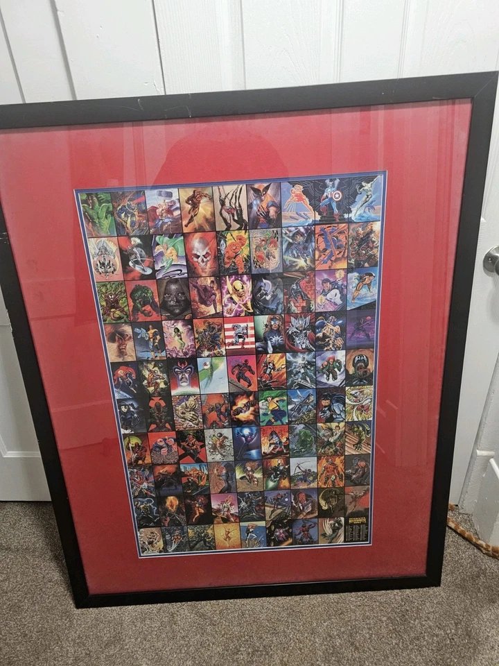 Marvel Masterpieces 1993 hoja sin cortar Foto 4 de 4