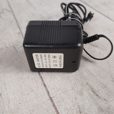 AC/DC Adaptor 6V 250mA 4 Hours Quick Charger Power Supply Cord 2Pin Black TESTED