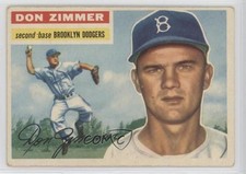 1956 Topps Don Zimmer (Gray Back) #99 0uw4