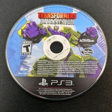 Jeu Transformers Devastation Pour PlayStation 3 - Version Italienne (ITA), En Bon état