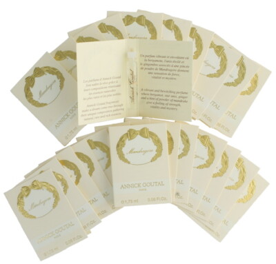 Mandragore by Annick Goutal for Women EDT Vial .06oz(as pictured) 25 pack NEW
