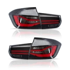 VLAND LED Tail Lights For 2012-2018 BMW F30 F35 F80 M3 LCI Style Clear Rear Lamp