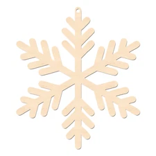 Snowflake Ornament- Wooden Christmas Ornament