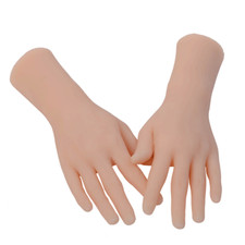 1 PC New Silicone Female Hand Finger Mannequin Display Jewelry Model Props