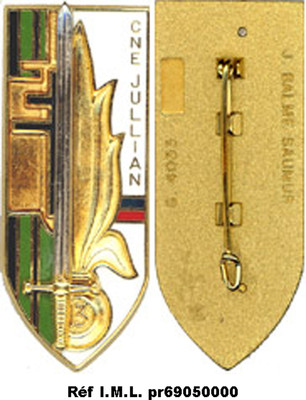 JULLIAN, CNE, EOR COET, Legion, 13. D.B. Fremdenlegion, Balme 4033 (5435)