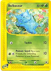 Pokemon Expedition  94/165 Bulbasaur Card