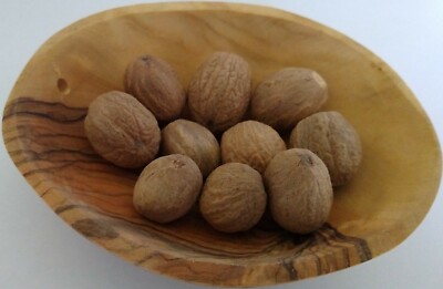 NUTMEG WHOLE INDONESIA 1 OZ - 16 OZ RESEALABLE BAG 