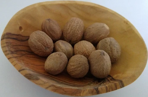 NUTMEG WHOLE INDONESIA 1 OZ - 16 OZ RESEALABLE BAG
