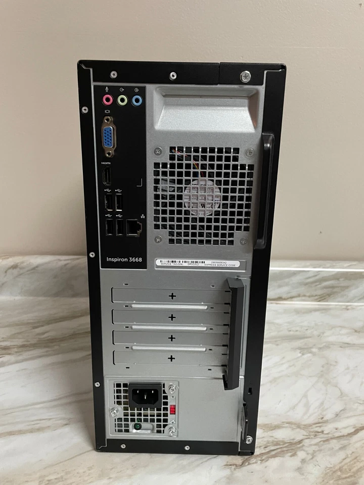 戴尔 Inspiron 3668 MT 台式 PC 酷睿 i5-7400 8GB 256GB 固态硬盘 Win 11 家用 Wi-Fi BT — 第 4/4 张图片