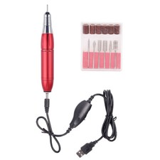 Portable 25000RPM Electric Nail Drill Pen Handle Handpiece Nail Polisher Machine