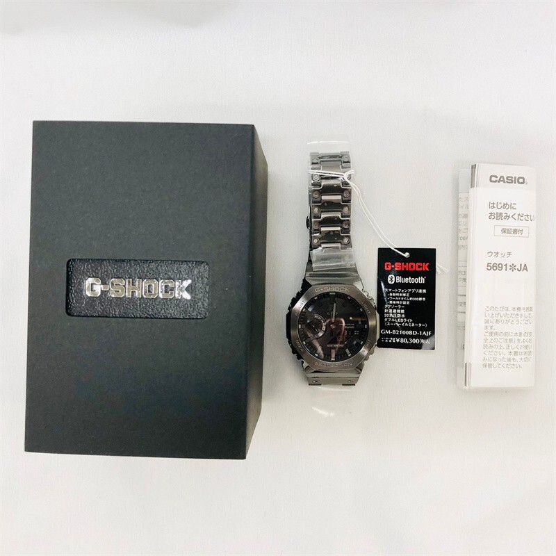 カシオ　G-SHOCK GM-B2100BD-1AJF G-SHOCK カシオ Gショック フルメタル GM-B2100BD-1AJF ブラック