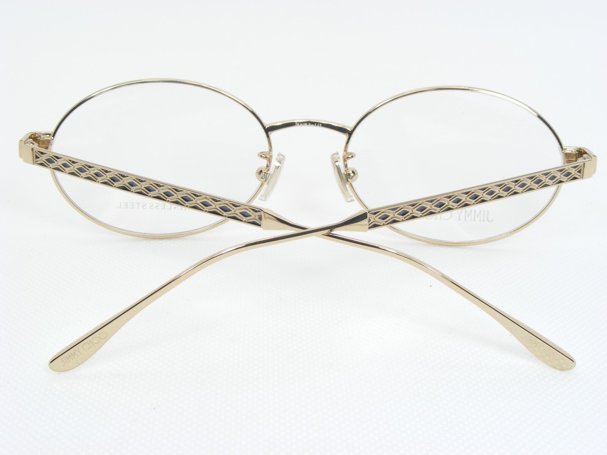 Jimmy Choo JC234/F 2F7 GOLD UNIQUE EYEGLASSES GLASSES FRAME