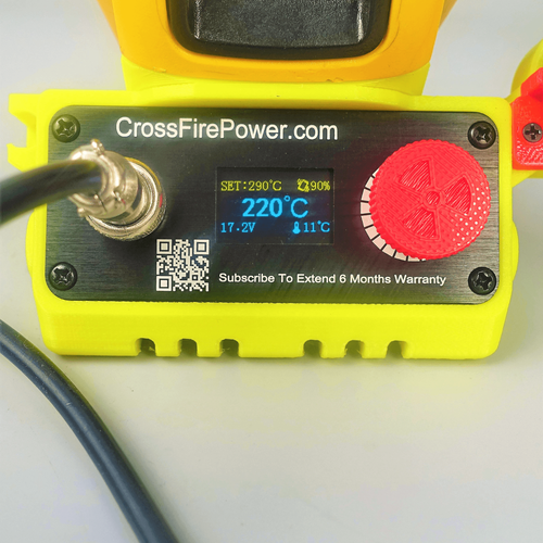 DeWalt Soldering Iron Station 18v 20v OLED Soldering iron T12 portable