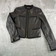 Diane von Furstenberg DVF Leather Roccoco Bik...