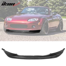 Fits 06-08 Mazda MX-5 Miata MX5 GV Style Front Bumper Lip Spoiler Unpainted PU