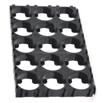10 X 3x5 Cell 18650 Batteries Spacer Radiating Shell Plastic Heat Holder Bracket