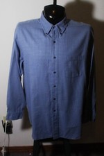 BROOKS BROTHERS Sport Blue Long Sleeve Button Shirt Men's Size XL