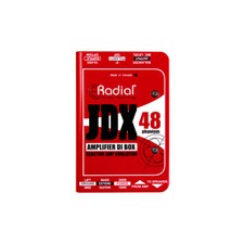Radial JDX-48 Reactor Guitar Amp Direct Box, New 
