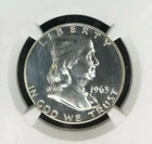 1963 FRANKLIN SILVER HALF DOLLAR ~ NGC PF 66 ~BEAUTIFUL PROOF COIN~