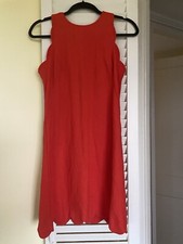Vince Camuto Classic Sheath Dress Sleeveless Red Size 6